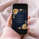 Search for sunflower photo invitations Rustic