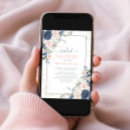 Search for light blue bridal shower invitations Gold