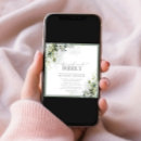 Search for eucalyptus bridal brunch invitations Floral