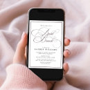 Search for bridal brunch invitations Calligraphy