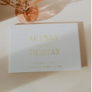 Search for minimalist wedding guest books Unique