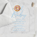 Search for oh baby doughnut invitations Modern