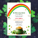 Search for lucky charm invitations Gender neutral