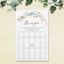 Search for elegant floral bridal shower games Bingo