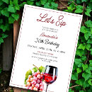 Search for red grape invitations Elegant