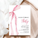 Search for ribbon birthday invitations Adult birthday party