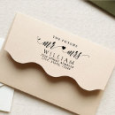 Search for wed rubber stamps Modern typography