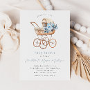 Search for baby carriage invitations Boho