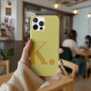 Search for monogrammed initial letter iphone cases Cute