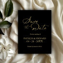 Search for black gold save the dates Qr code