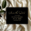 Search for black gold save the dates Qr code