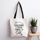 Search for real estate agents tote bags Business