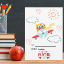 Search for airplane valentines day cards For kids