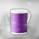 Search for silver metallic mugs Girly