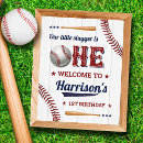 Search for baseball welcome signs Boy