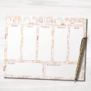 Search for weekly schedule notepads Abstract