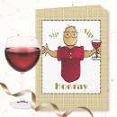 Search for red wine birthday cards Cute