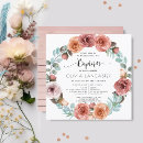 Search for rose christening invitations Glitter