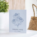 Search for botanical wedding thank you cards Wildflowers