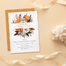 Search for autumn rehearsal dinner invitations Botanical