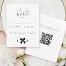 Search for bows rsvp cards Qr code