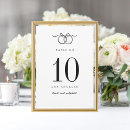 Search for bow wedding table cards Classic