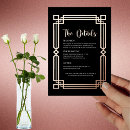 Search for gold foil wedding enclosure cards Classic
