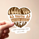 Search for valentine puns stickers I love you