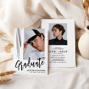 Search for white tassel graduation invitations Minimalist