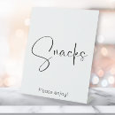 Search for snacks sign wedding signs Calligraphy