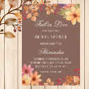 Search for thanksgiving bridal shower invitations Floral