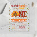 Search for turkey birthday invitations Leaves