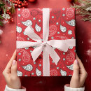 Search for red bandana wrapping paper White