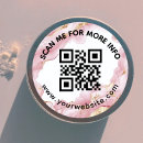 Search for print qr code stickers Blush pink