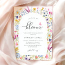 Search for blushing bride bridal shower invitations Floral