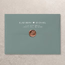 Search for green wedding envelopes Chic