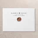Search for monogrammed wedding envelopes Chic
