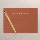 Search for terracotta wedding envelopes Minimalist
