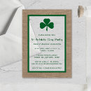 Search for green day invitations Green and white