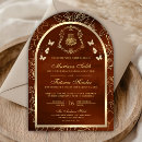 Search for orange gold invitations Qr code