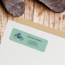 Search for cute car return address labels New home