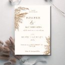 Search for vintage boho wedding invitations Burnt orange