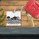 Search for housewarming key rings Black and white