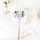 Search for pine cone wedding stickers Classic