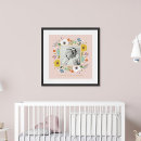 Search for framed nursery posters Baby girl