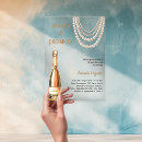 Search for pearl necklace invitations Pearls and prosecco