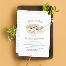 Search for sushi roll invitations Kawaii