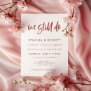 Search for vow renewal ceremony invitations Minimalist