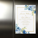 Search for navy blue yellow wedding invitations Chic