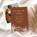 Search for desert wedding invitations Modern